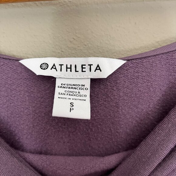 Athleta Sweater Sweatshirt Size Small Soft Cozy Oversized Casual‎ Yoga Slouchy - Picture 4 of 5